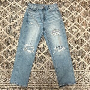 Like new American eagle jeans. High Rise regular fit size 10